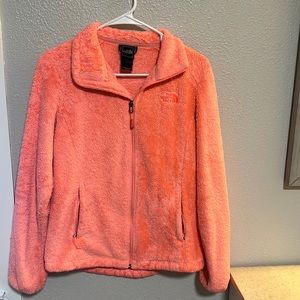 North Face/ Light Zip Up Sweater/ Size Small Pink
